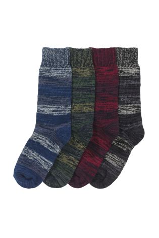Ombre Stripe Socks Four Pack